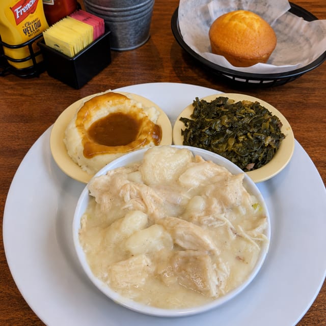 Chicken and Dumplings.