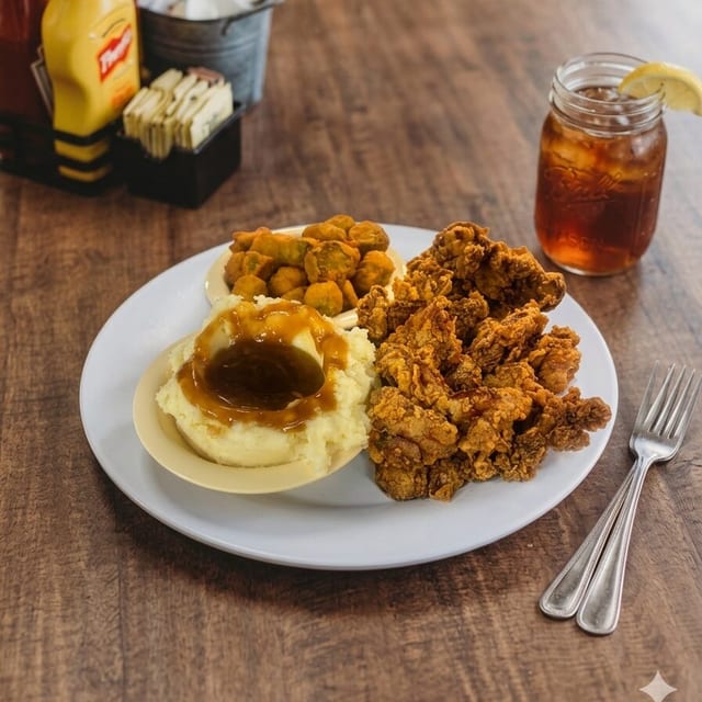Fried Chicken Livers.