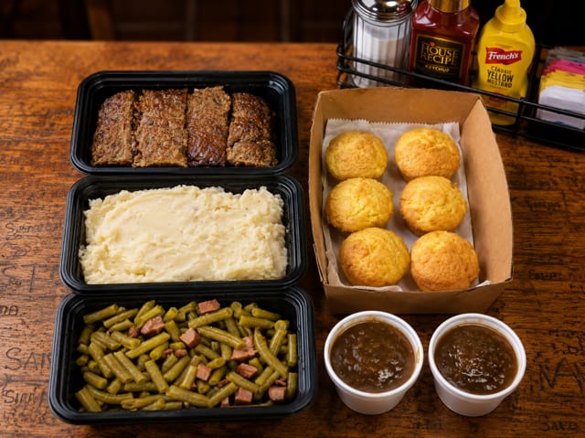 Meatloaf - Family Dinner.