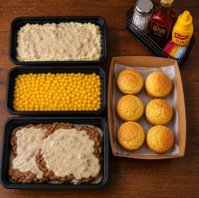 Country Fried Steak - Family Dinner.