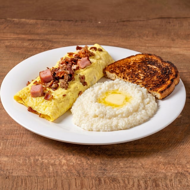 Meat Lovers Omelet.