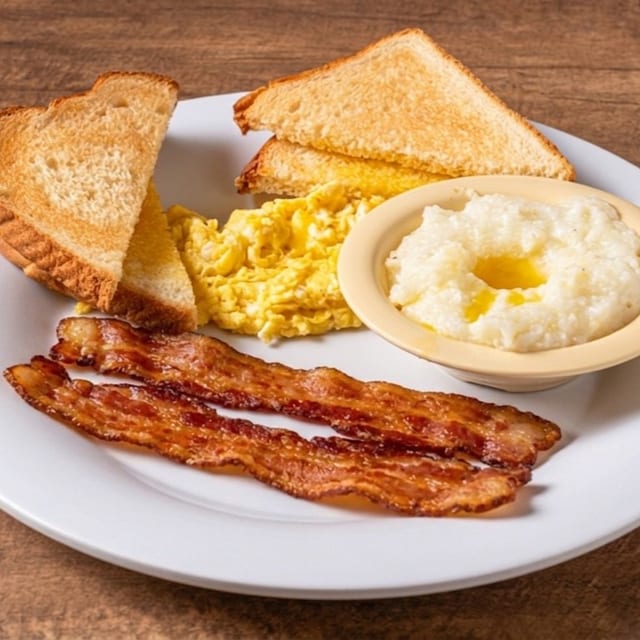 Two Eggs & Bacon.