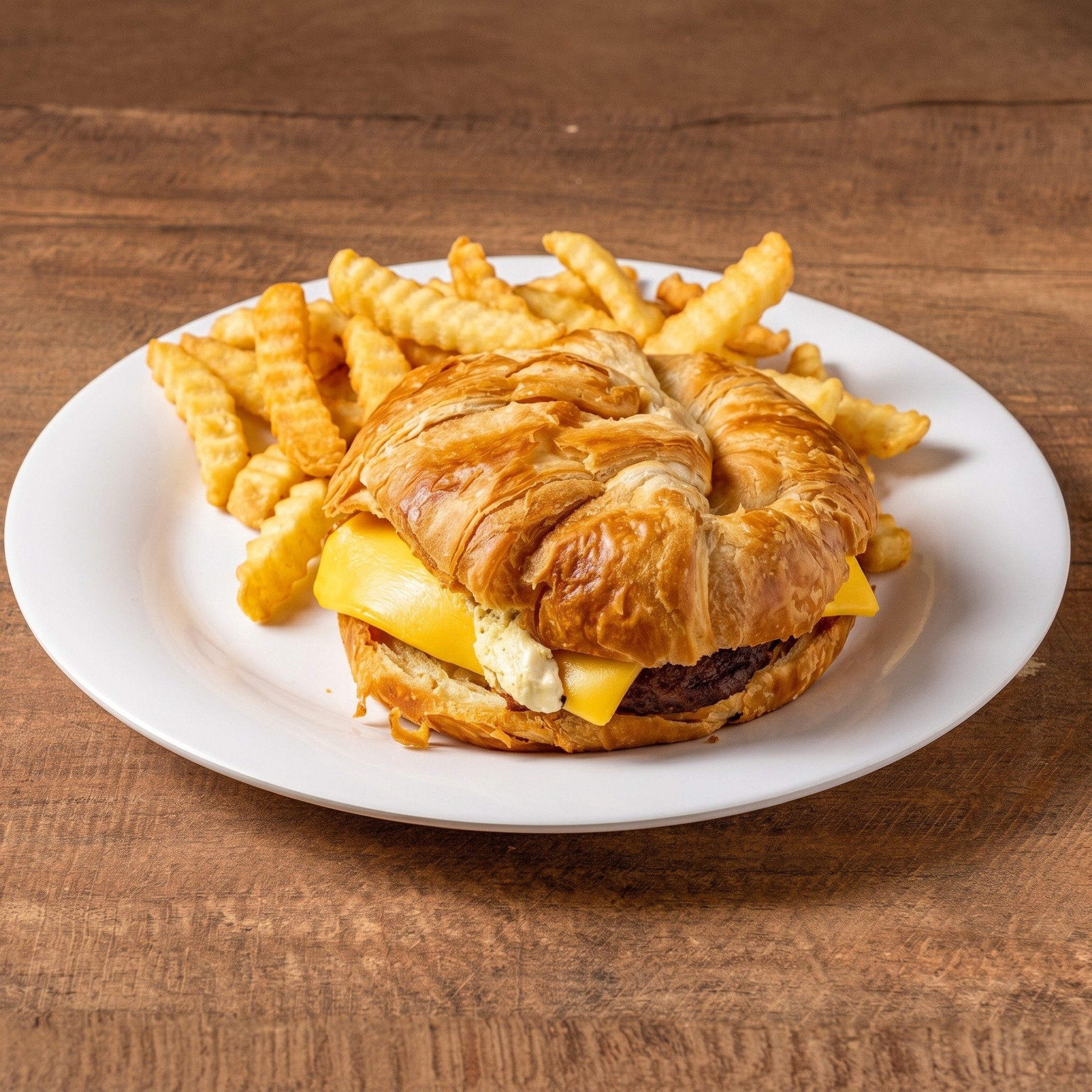 Croissant Sandwich.