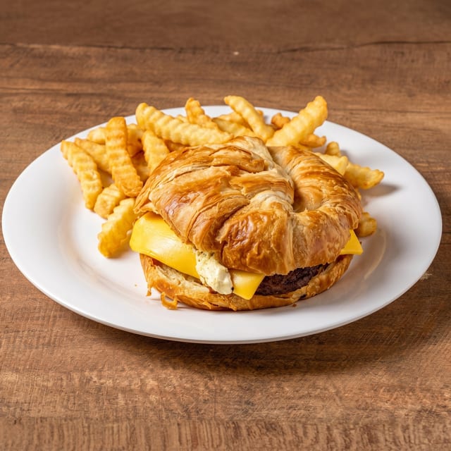 Croissant Sandwich.