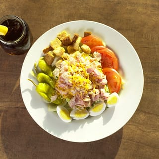 Mason Jar Chef Salad