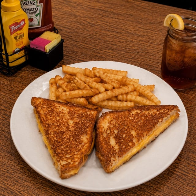 Grilled Cheese Sandwich.